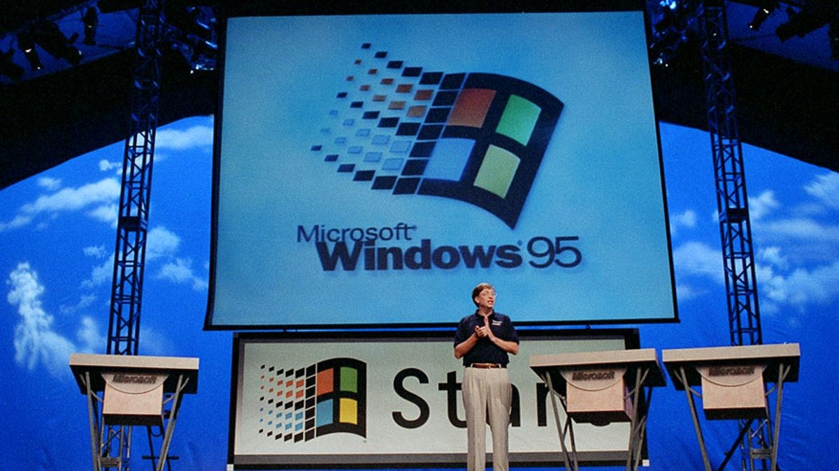 微软windows95操作系统25岁了
