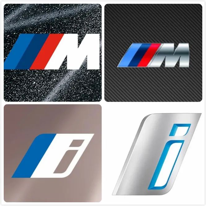 其实我们能够发现,全新一代的宝马logo更加扁平化.