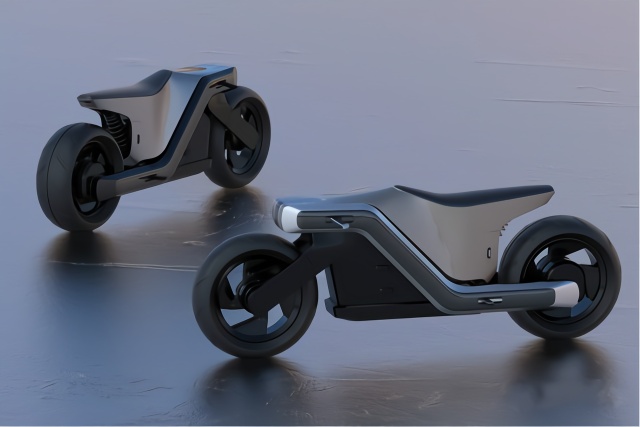 特斯拉式的概念电动摩托车z型电摩首次亮相