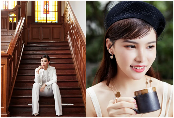 图据《tatler尚流》其中,该杂志称曹译文来自建筑世家,从她爷爷那辈人