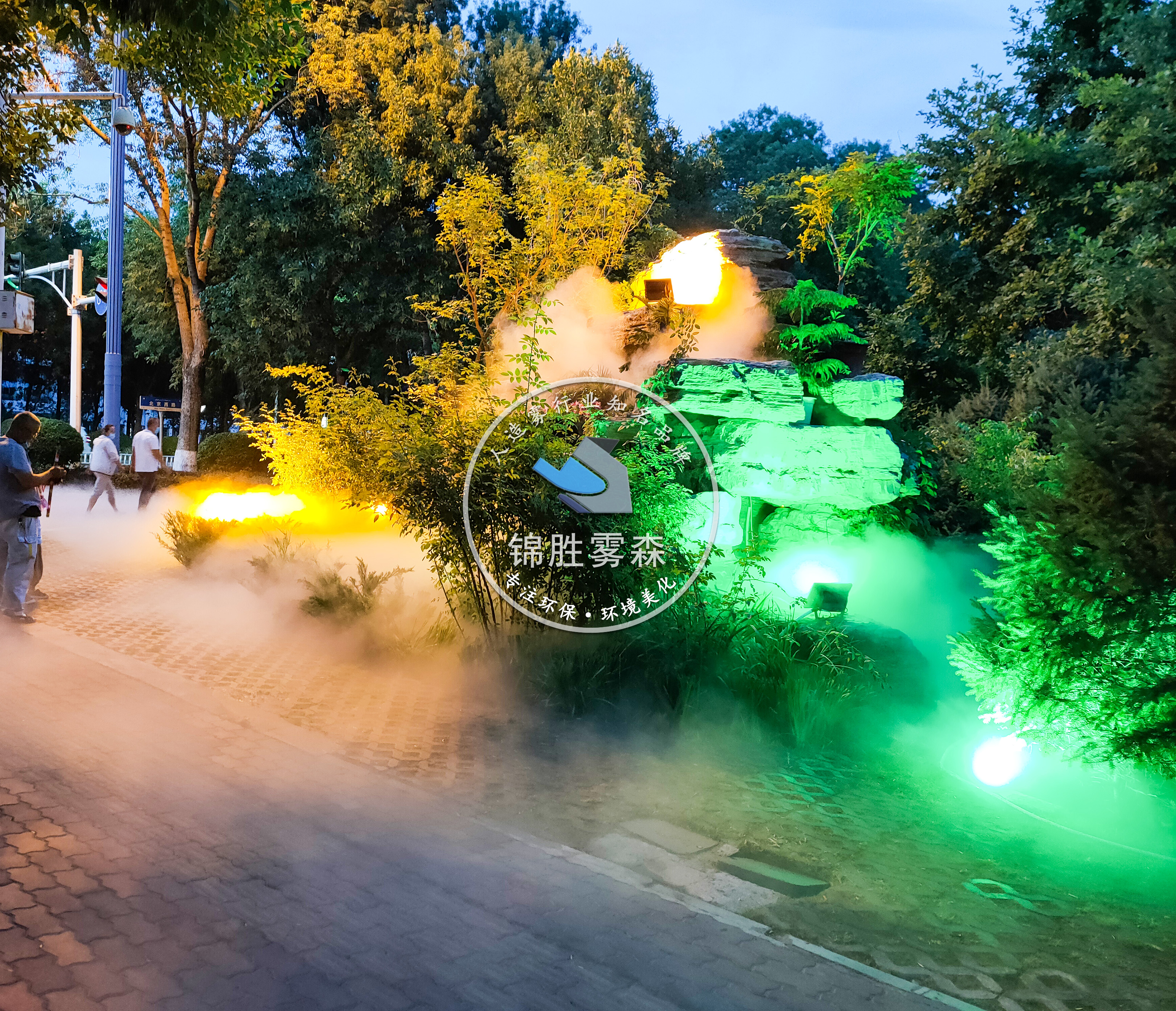 人造雾景观设计 全面打造绿色健康—成都锦胜雾森环保科技有限公司