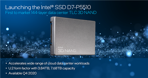 Intel全球首发144层QLC SSD！最大30.72TB，寿命媲美TLC