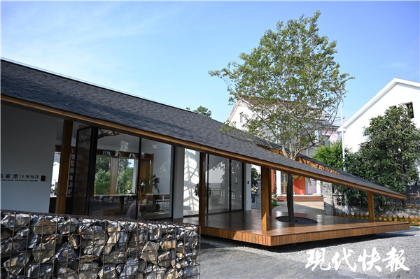 废弃校舍变身书屋,南京高淳古村落里有栋网红建筑