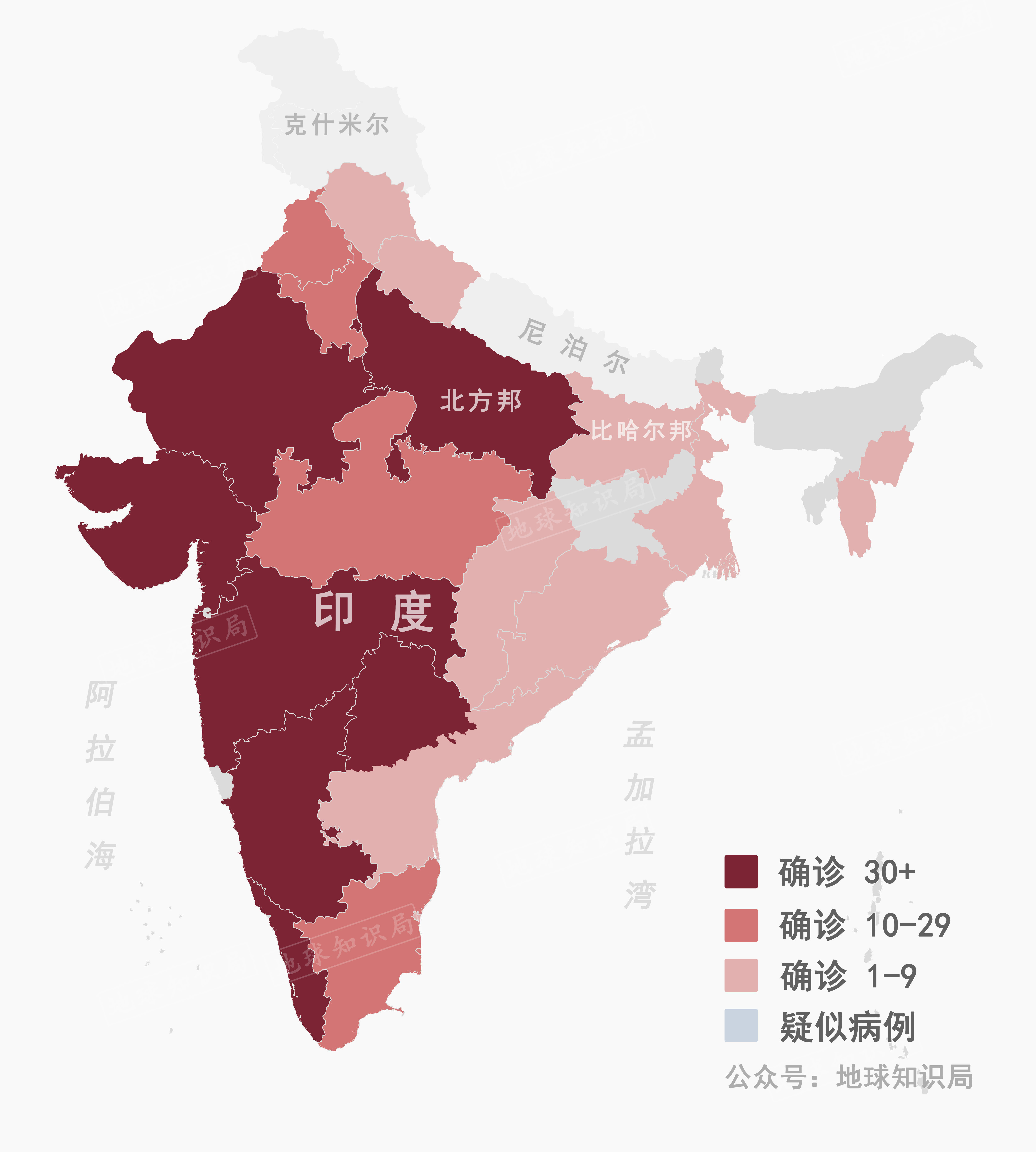 尼泊尔的位置地图图片