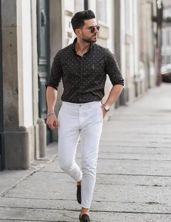 欧洲男博主夏日穿搭模板多种风格轻松驾驭帅气又有魅力