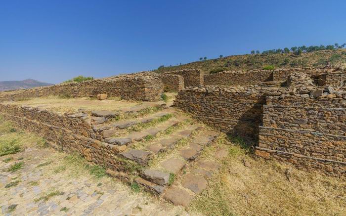 Dungur宫殿废墟，约公元5至7世纪建造