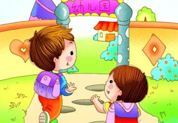 幼儿园的孩子,简单地说就是过着你打我一下,我打你一下的快乐生活,在