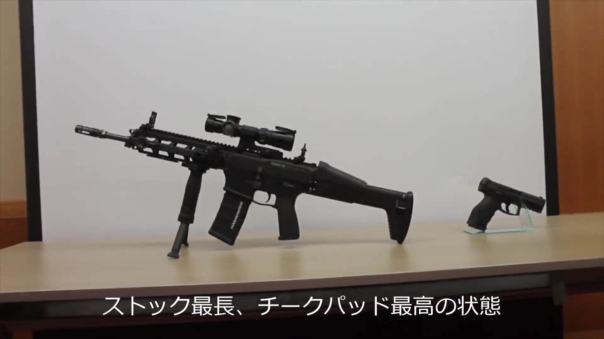 日本公布新型20式步枪真模块化设计枪管可更换