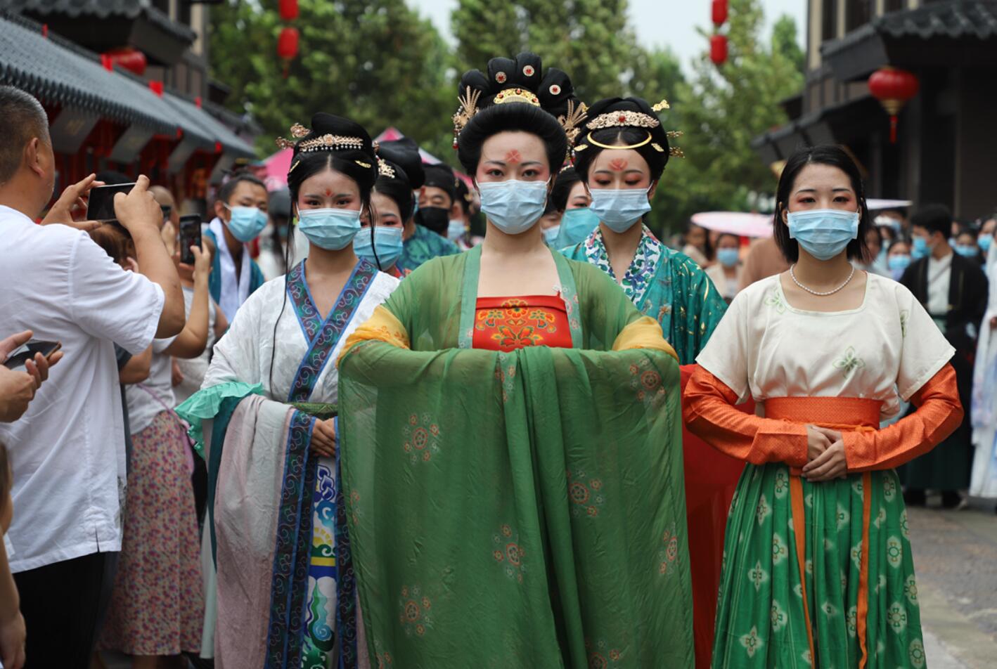 汉服党旅游胜地诞生大型国风盛宴永不落幕的汉服节修武顺利开幕