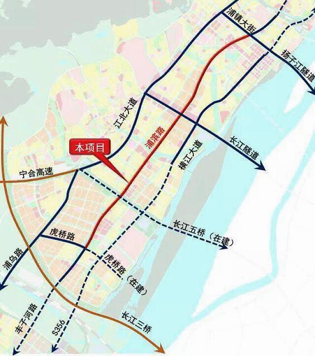 江北新区交通路网再完善核心区五桥这些热盘新房在售