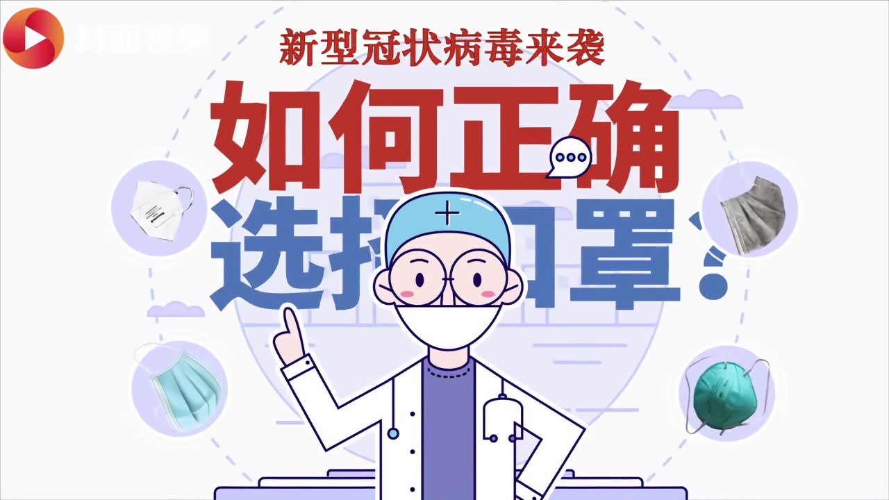 MG科普动画｜新型冠状病毒来袭 如何正确选择口罩