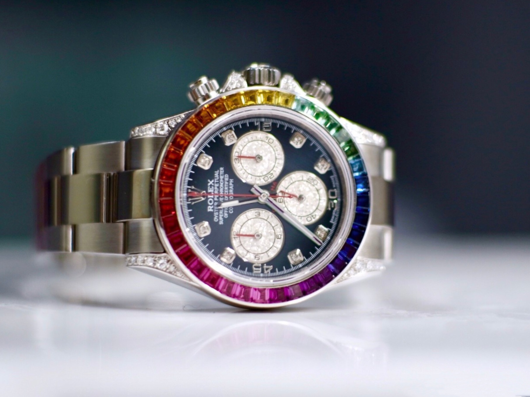 后镶钻劳力士彩虹迪通拿升级版,黄金迪,玫瑰金迪,白金迪合集