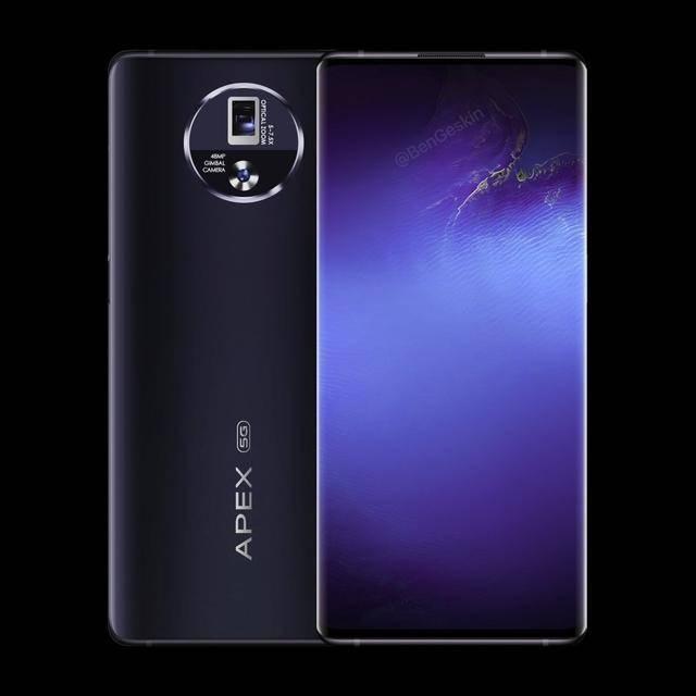 未来已来!vivo apex 2020最新渲染图曝光,或将搭载屏下摄像头