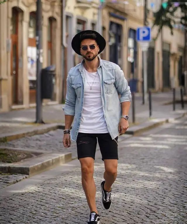 欧洲男博主夏日穿搭模板多种风格轻松驾驭帅气又有魅力