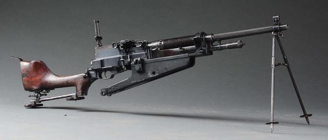 哈奇开斯m1922轻机枪图片