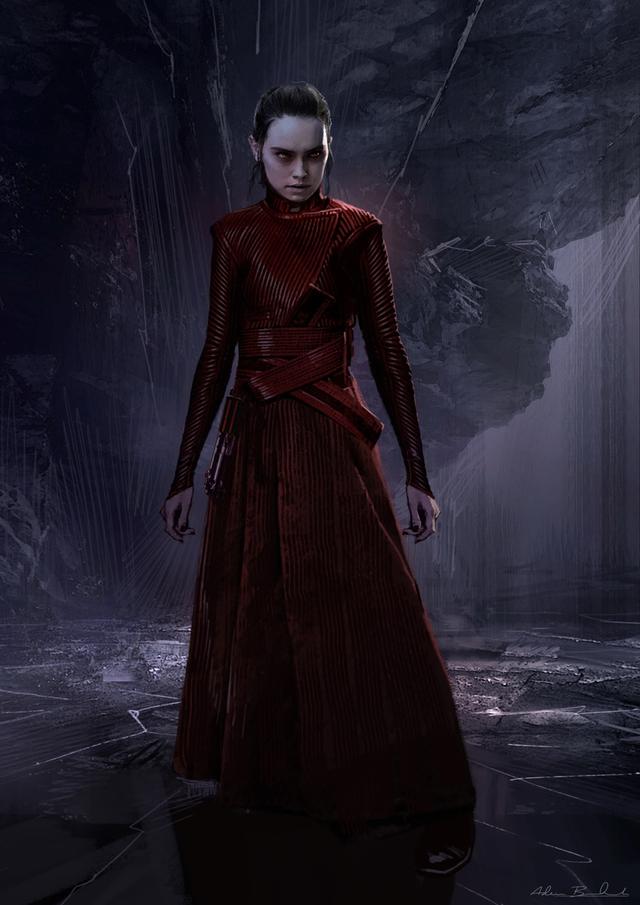 细节满分星战9曝海量概念图蕾伊黑化惊艳