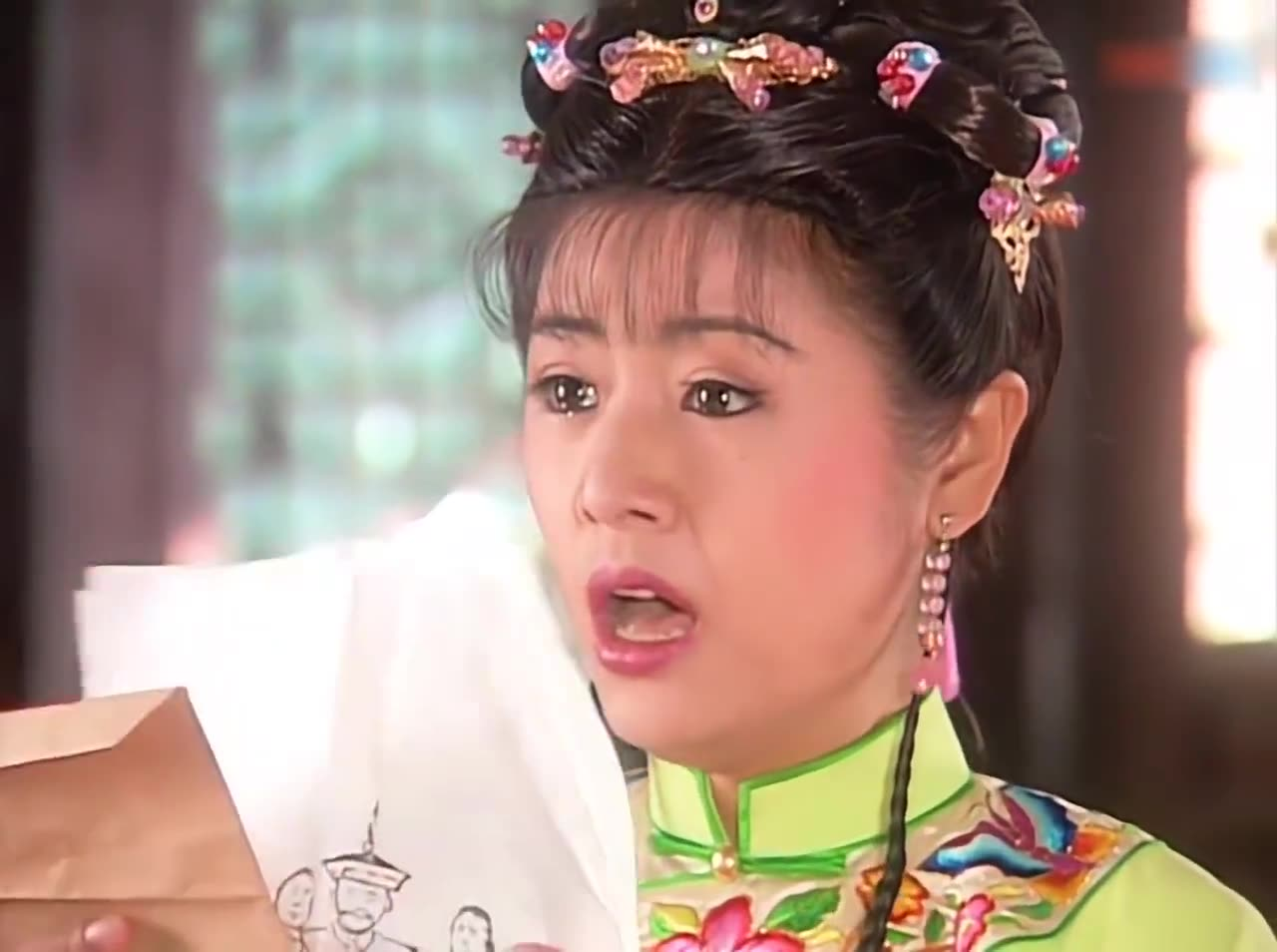 紫薇拿小燕子画念诗,五阿哥震惊,尔泰:总算知什