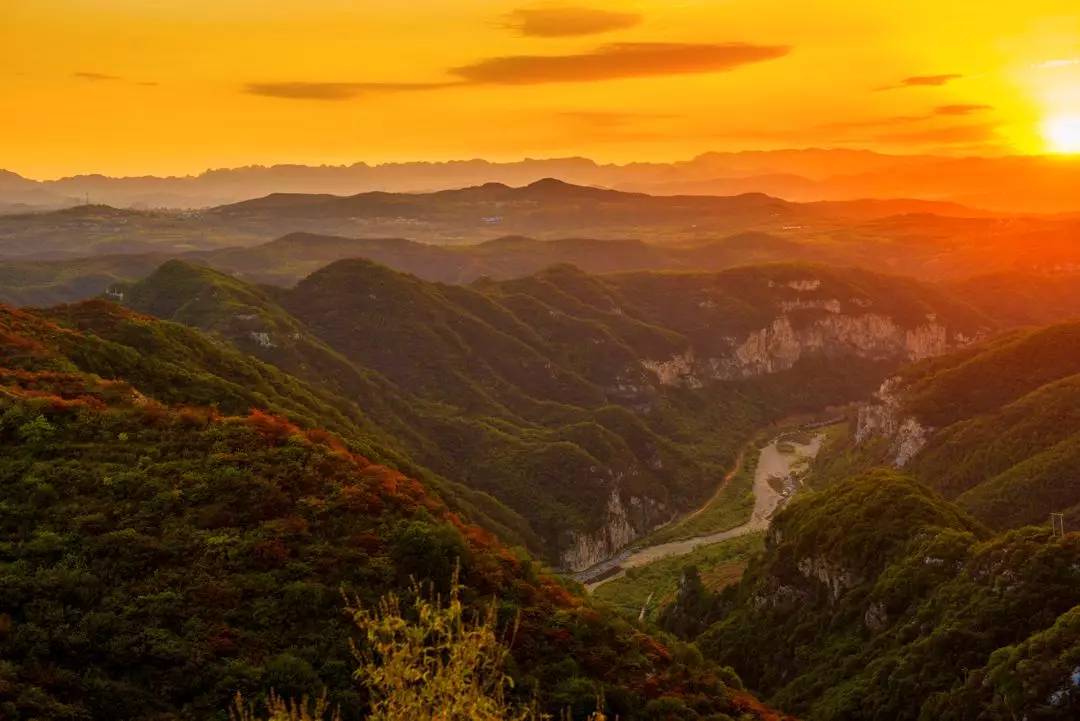 美哉天下第一湾就在晋城这个乡