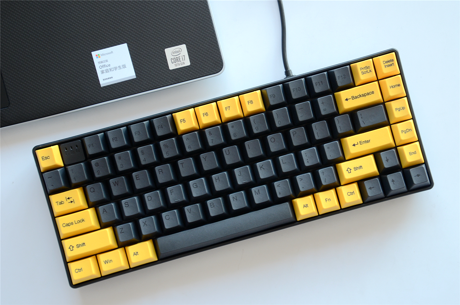 ganss alt83机械键盘值不?关键词:83键,双模,pbt热升华键帽