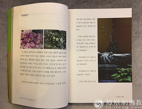 本性法师著作《开心见本性》（图片来源：凤凰网佛教 摄影：王枫涛）