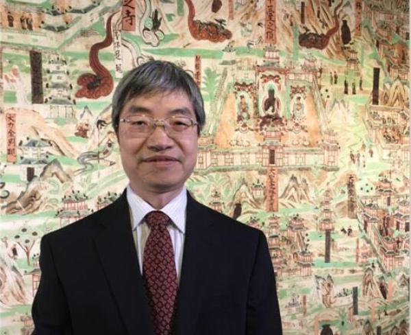 敦煌研究院院长赵声良 敦煌研究院 图