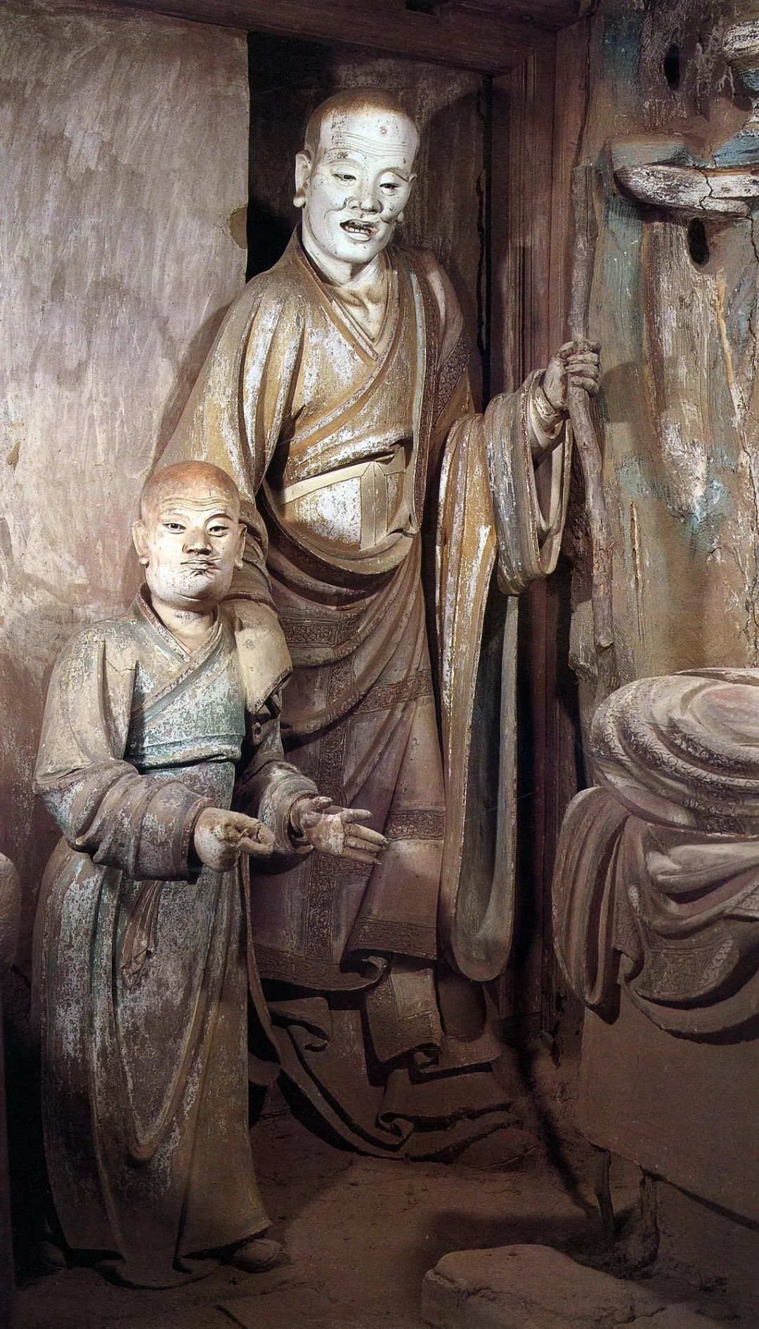 双林寺十八罗汉像古代彩塑造像中的神品
