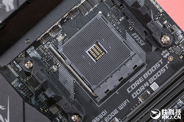 三代锐龙itx座驾 微星mgp b550i gaming edge wifi主板图赏