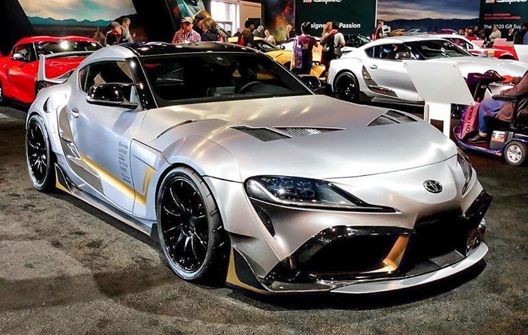 全球首台2jz心脏丰田新supra街车曝光,据说马力上限可达3000匹