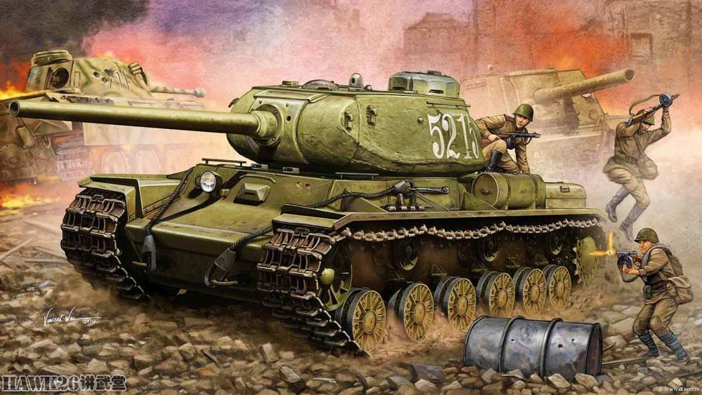 kv-85重型坦克:赢得苏德两国军人的喜爱 kv is系列重要转折点__凤凰网