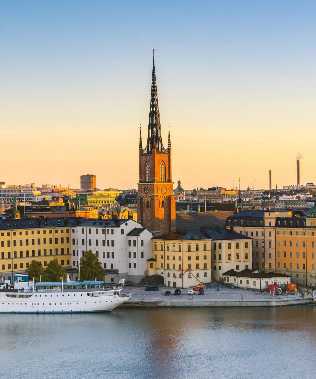 国王岛st erikspalatset,曾持续15年是瑞典最高建筑.