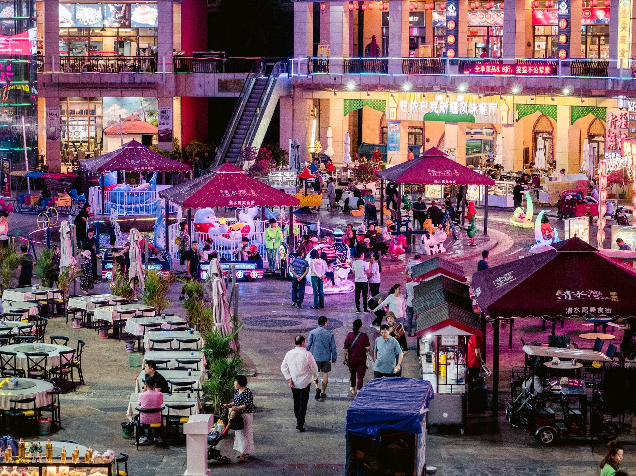 疫情当下清水湾美食街助力海南餐饮业复工复产