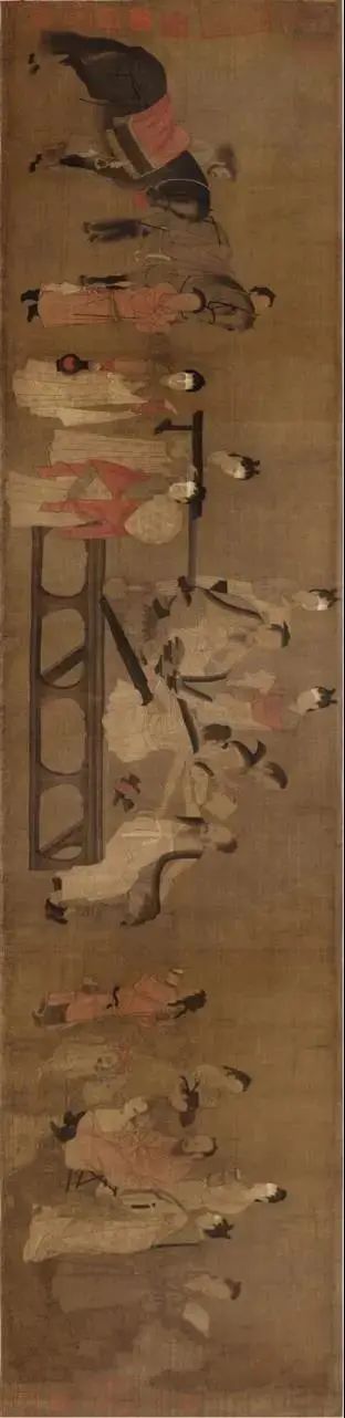 《北齐校书图》图释 《北齐校书图》图释