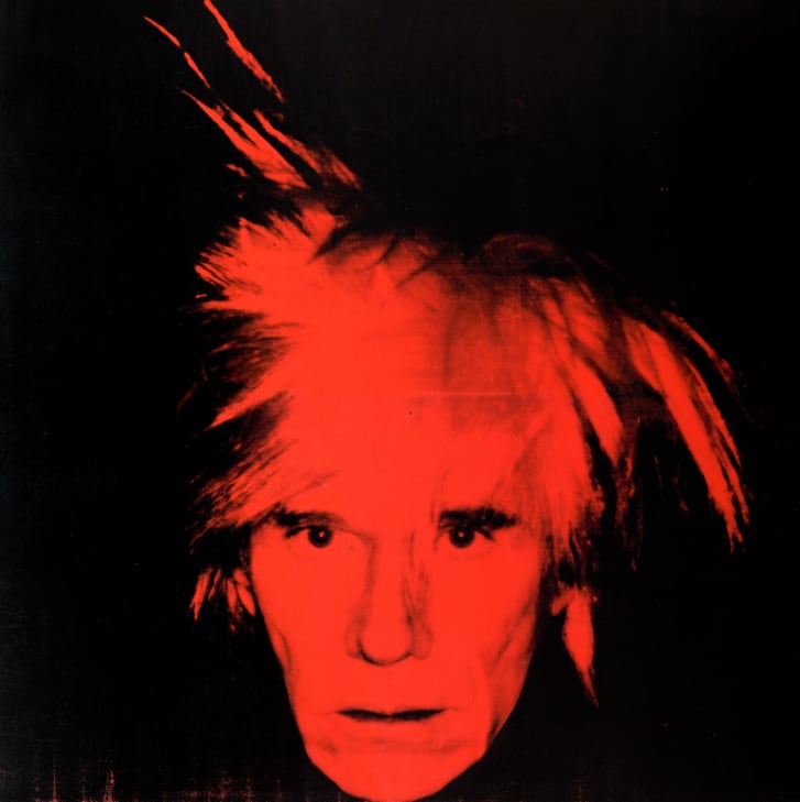 《自画像》（Self Portrait），1986年，安迪·沃霍尔（Andy Warhol）