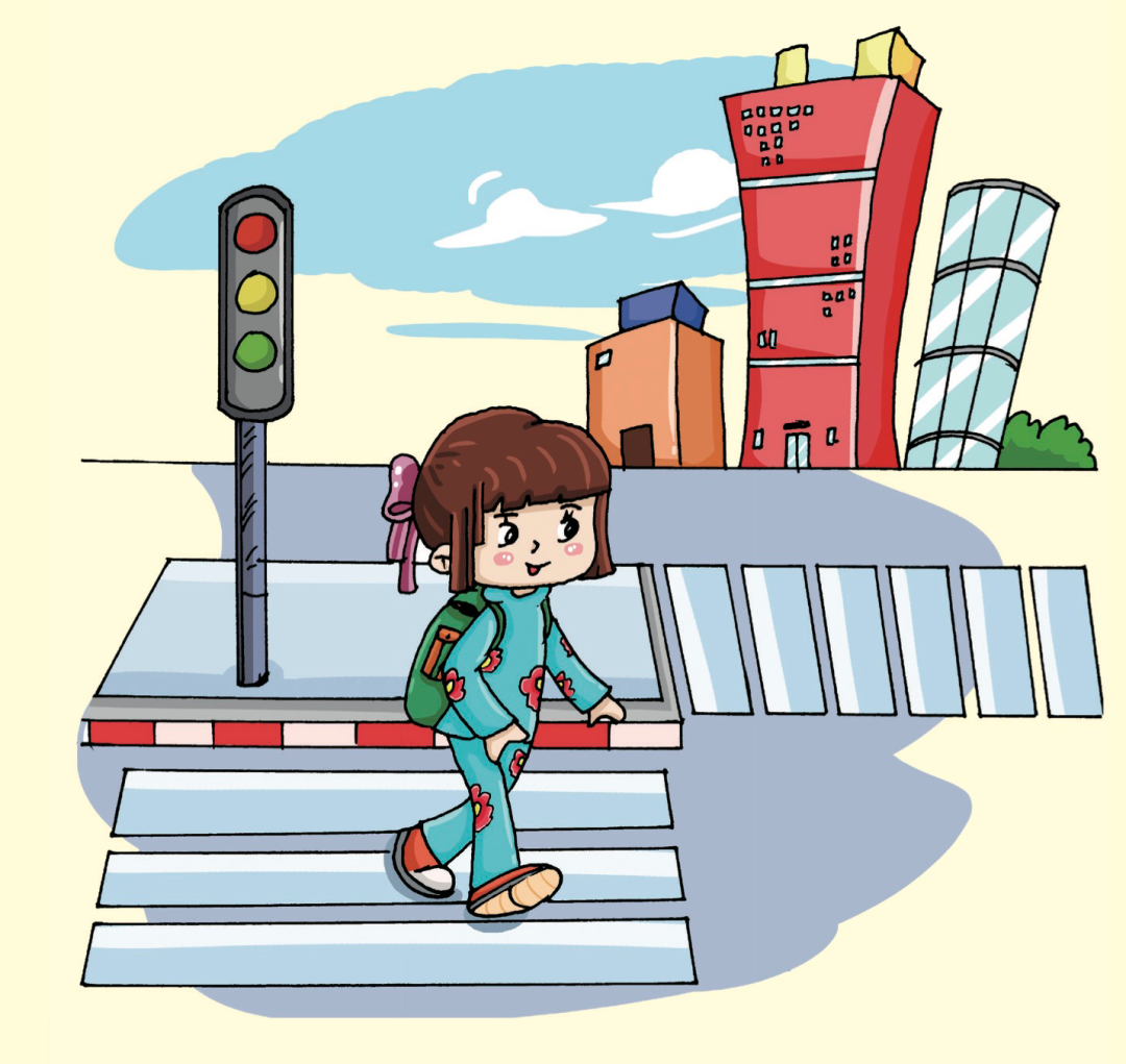 儿童安全锦囊:过马路时要注意什么?