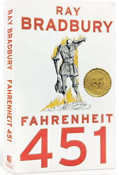 1. fahrenheit 451(华氏451度)  ray bradbury