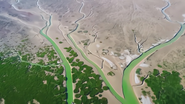 瞰见|黄河三角洲航拍