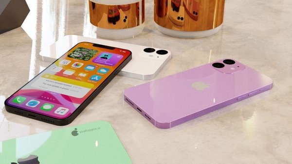 5.4英寸iphone 12多彩渲染图曝光 六种配色可选