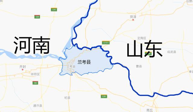 河南一县与山东曹县东明两县接壤村里人出村就是跨省