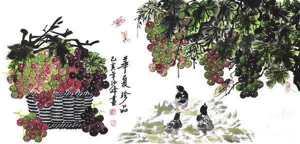 书画家沙峰作品欣赏