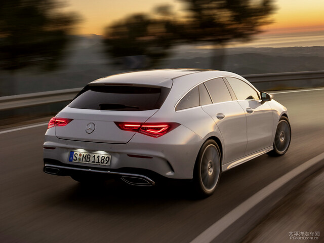 奔驰cla shooting brake国内现身 最便宜猎装车