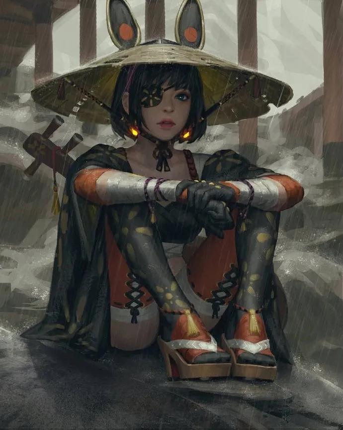 原画|女侠客 插画师guweiz 67 67676767__凤凰网