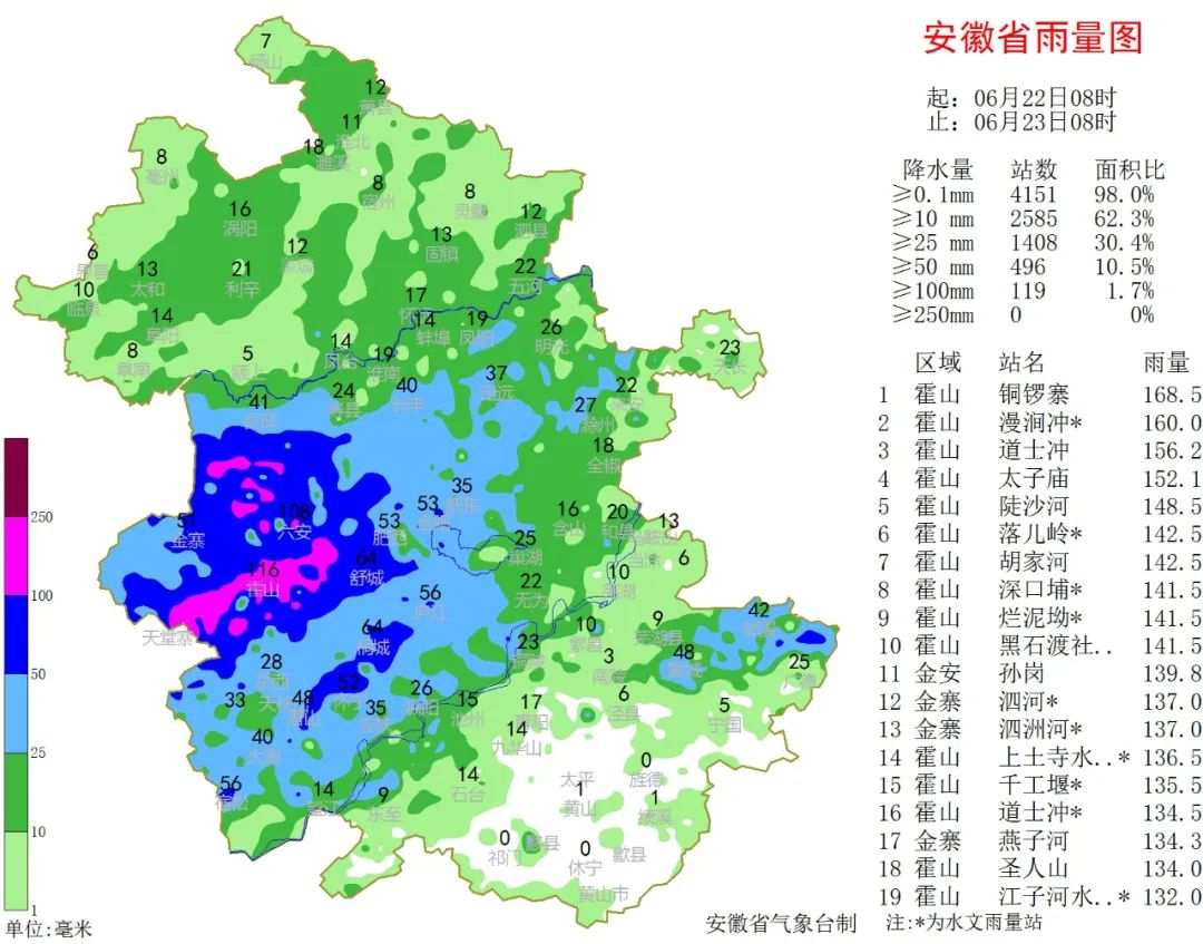 端午小长假前江淮南部和江南地区仍有强降水 25-26日全省降水减弱