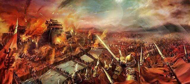 战争促使科技的进步战争的本质就是争夺资源,在古代主要是土地资源