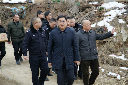 河南巩义市委常委,政法委书记,公安局长陈兆甲春节前夕