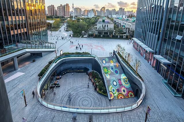 将客流变客留这些下沉式广场做到了