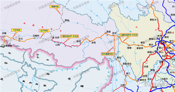 雅安林芝铁路图片