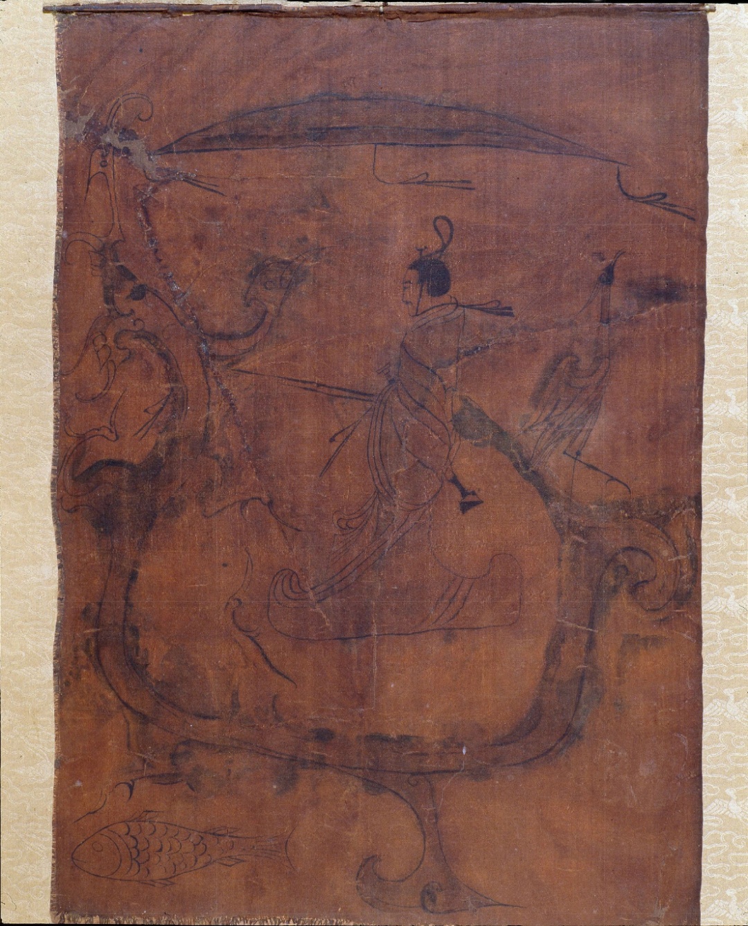 人物御龙图 | 中国画线条运用的鼻祖