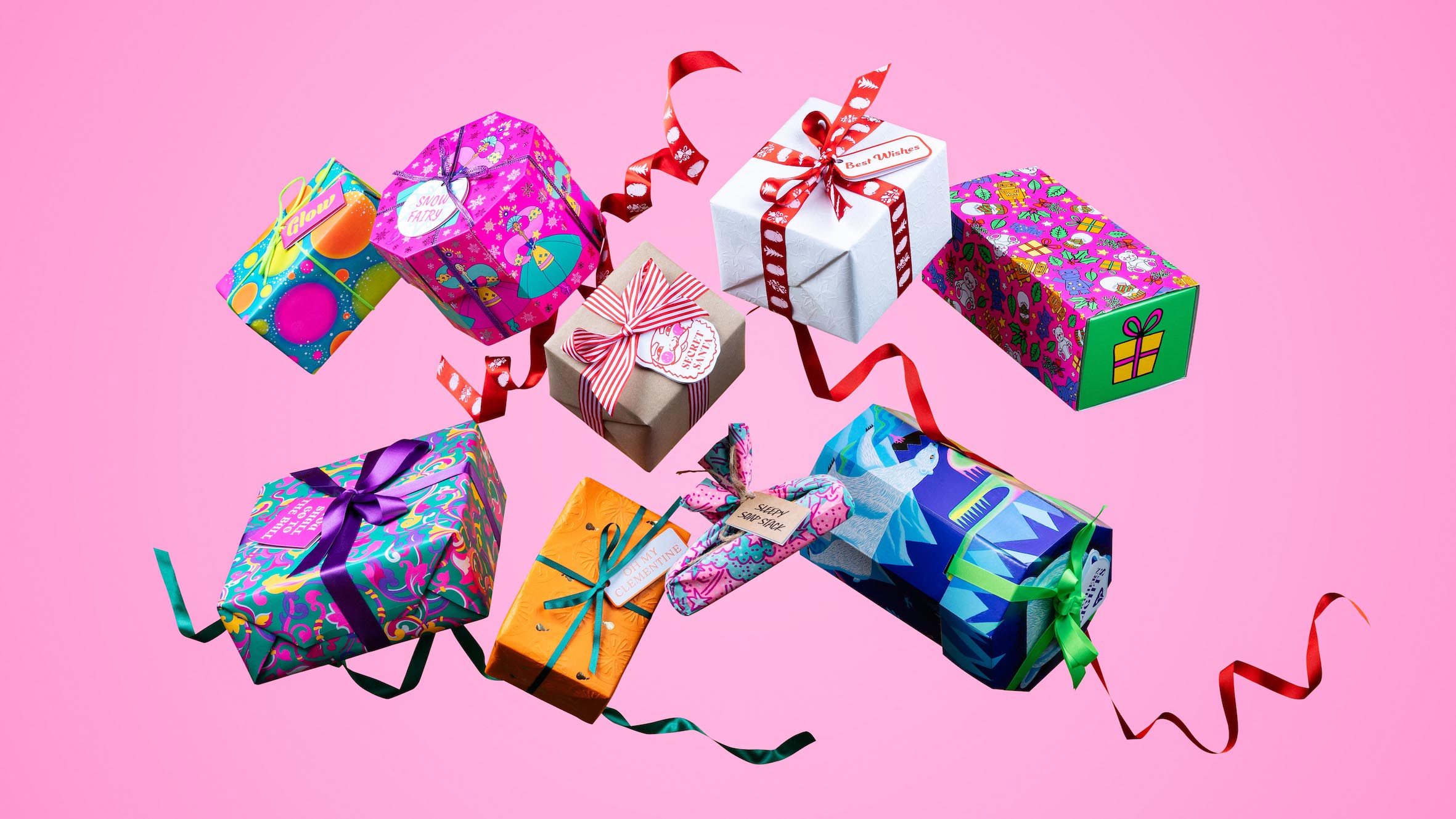 lush岚舒推出2020年缤纷圣诞限定礼盒