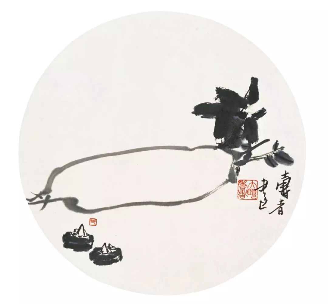 潘天寿的小品,好清新 第12张