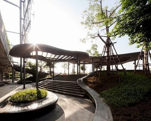 将客流变客留这些下沉式广场做到了